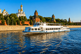 Прогулка на теплоходе Москва Златоглавая